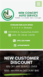 Mobile Screenshot of newconceptauto.com
